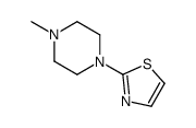1-甲基-4-(1,3-噻唑-2-基)哌嗪结构式
