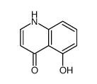 5-羟基喹啉-4(1h)-酮结构式