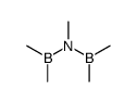 N,N-bis(dimethylboranyl)methanamine Structure