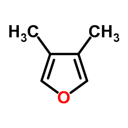 3,4-二甲基呋喃结构式