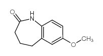 7-甲氧基-4,5-二氢-1H-苯并[b]氮杂卓-2(3H)-酮结构式