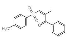 Acrylophenone,2-iodo-3-(p-tolylsulfonyl)-, (E)- (8CI)结构式