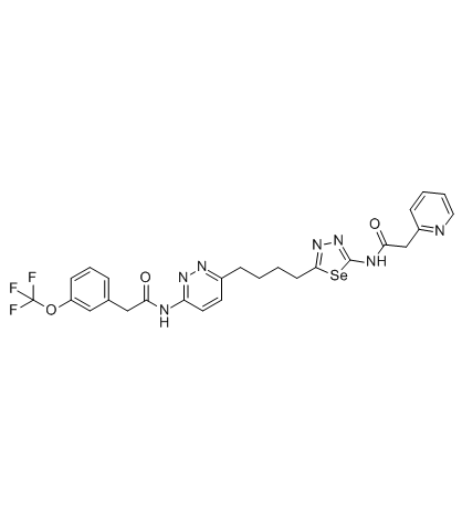 谷氨酰胺酶-IN-1结构式