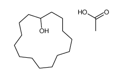 acetic acid,cyclopentadecanol结构式