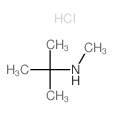 2-Propanamine,N,2-dimethyl-, hydrochloride (1:1) Structure