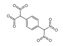 1,4-bis(dinitromethyl)benzene Structure