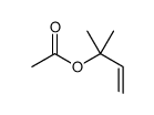 1,1-Dimethyl-2-propenyl acetate结构式