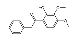 1-(2-hydroxy-3,4-dimethoxyphenyl)-2-phenylethanone Structure