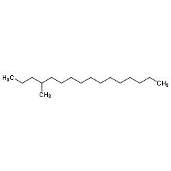 4-Methylhexadecane Structure