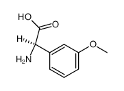D-(-)-3-methoxyphenylglycine结构式