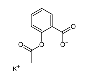 potassium,2-acetyloxybenzoate结构式