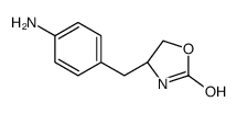 (R)-4-(4-氨基苄基)-1,3-噁唑烷酮结构式