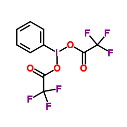[Bis(trifluoroacetoxy)iodo]benzene Structure