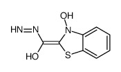 2-Benzothiazolecarboxylicacid,hydrazide,3-oxide(8CI)结构式