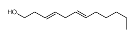 (Z,Z)-3,6-Dodecadien-1-ol Structure