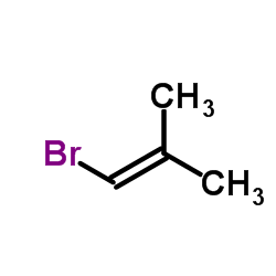 Isocrotyl bromide Structure