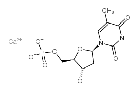 5'-Thymidylic Acid Calcium Salt Structure