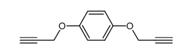 1,4-双(2-丙炔氧基)苯结构式
