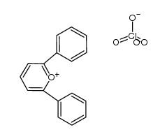 2,6-二苯基吡喃高氯酸盐结构式