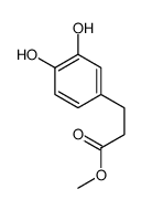 3-(3,4-Dihydroxyphenyl)propionic acid methyl ester structure