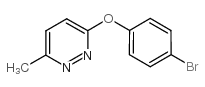 3-(4-溴苯氧)-6-甲基吡啶结构式