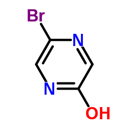 2-溴-5-羟基吡嗪结构式
