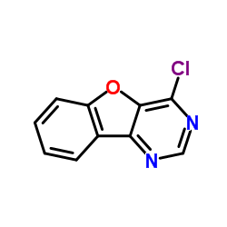 4-氯苯并[4,5]呋喃并[3,2-d]嘧啶结构式
