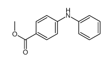4-Anilinobenzoic acid methyl ester结构式