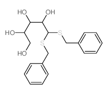 L-Arabinose, bis(phenylmethyl) dithioacetal (9CI)结构式