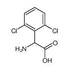 氨基-(2,6-二氯-苯基)-乙酸结构式