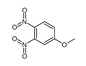 1,2-dinitro-4-methoxybenzene结构式