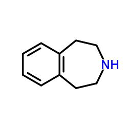 2,3,4,5 -四氢-1H -苯并[D]氮杂卓结构式