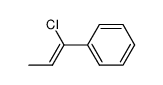 (Z)-(1-chloroprop-1-en-1-yl)benzene Structure
