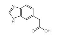2-(1H-Benzo[d]imidazol-6-yl)acetic acid Structure
