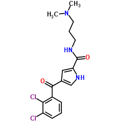 4-(2,3-Dichlorobenzoyl)-N-[3-(dimethylamino)propyl]-1H-pyrrole-2-carboxamide Structure