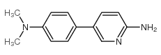 5-[4-(二甲基氨基)苯基]-2-氨基吡啶结构式