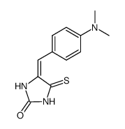 4-[[4-(Dimethylamino)phenyl]methylene]-5-thioxo-2-imidazolidinone结构式