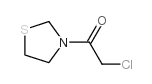 (9CI)-3-(氯乙酰基)-噻唑烷结构式