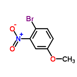 1-Bromo-4-methoxy-2-nitrobenzene Structure