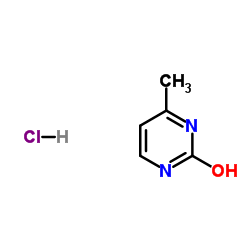 2-羟基-4-甲基嘧啶盐酸盐结构式