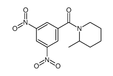 (3,5-dinitrophenyl)-(2-methylpiperidin-1-yl)methanone结构式