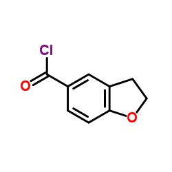 1,2-Dihydrobenzo[b]furan-5-carbonyl chloride Structure