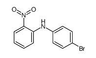 N-(4-溴苯基)-2-硝基苯胺结构式
