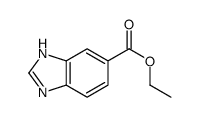 1H-苯并咪唑-6-羧酸乙酯结构式