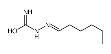 (hexylideneamino)urea Structure