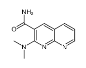 2-(dimethylamino)-1,8-naphthyridine-3-carboxamide结构式