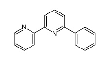 6-苯基-2,2'-二吡啶结构式
