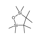 2,2,3,3,4,4,5,5-octamethyl-1,2,5-oxadisilolane Structure