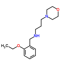 N-(2-Ethoxybenzyl)-3-(4-morpholinyl)-1-propanamine Structure
