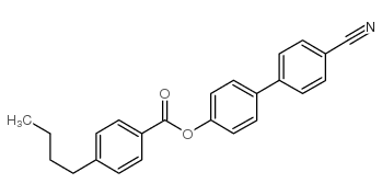 4’-丁基苯甲酸 4-氰基联苯酯结构式
